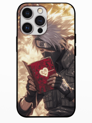 Kakashi Reading Book Hybrid Protection (Metal+TPU) Back Case Cover