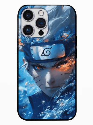 Naruto Blue Hybrid Protection (Metal+TPU) Back Case Cover