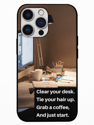 Study Hard Motivational Mobile Back Case Cover