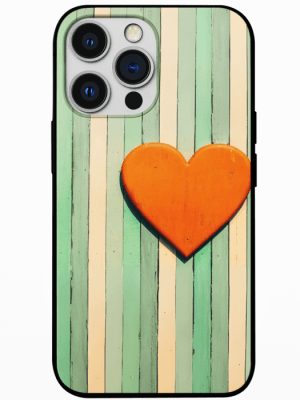 Rustic Heartbeat Mobile Back Cover