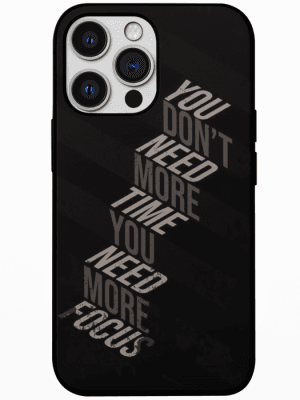 No More Excuses Mobile Back Cover
