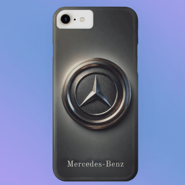Mercedes Benz Car Logo Mobile Back Cover - Image 4