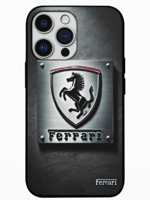Ferrari Car Logo Mobile Back Cover