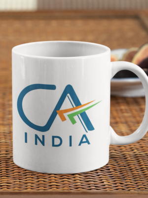 CA Coffee Mug Ceramic/ Enamel Standard Size for Professional CAs & Aspiring CAs