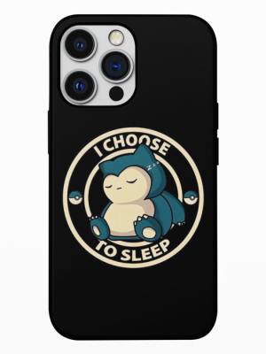 Sleeping Snorlax Mobile Back Cover