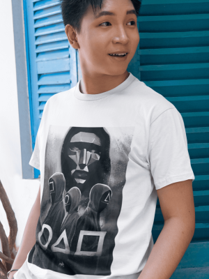 Squid Game | Pure Cotton Round Neck Half Sleeve Unisex T-Shirt