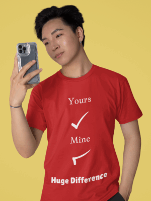 The Audit Tick | Pure Cotton Round Neck Half Sleeve Unisex T-Shirt