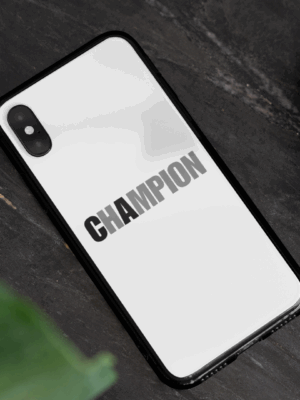 CA Champion Metal + TPU (Hybrid Protection) Mobile Back Cover