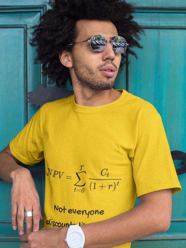 Net Present Value | Pure Cotton Round Neck Half Sleeve Unisex T-Shirt 2 Net Present Value | Pure Cotton Round Neck Half Sleeve Unisex T-Shirt - Image 2