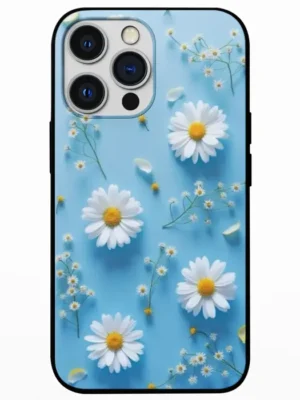 Sky and Petals Mobile Back Cover
