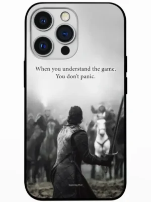 The Warrior’s Composure Mobile Back Cover