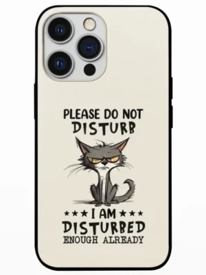 Disturbed Cat Mode Mobile Back Cover