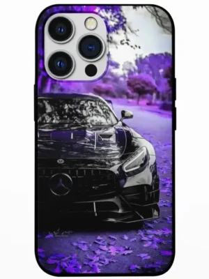 Violet Vortex Mobile Back Cover