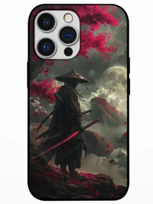 Shadow of the Crimson Samurai Mobile Back Cover