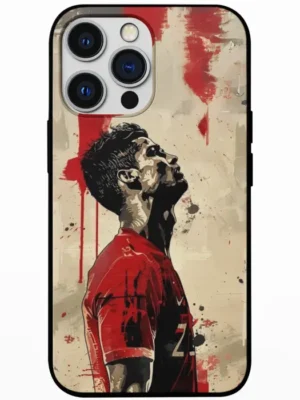 Red Determination Mobile Back Cover