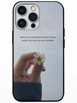 Little Flower, Big Message Mobile Back Cover