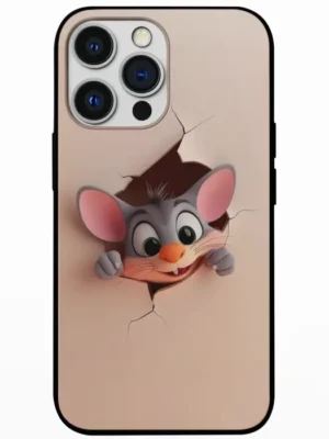 Peek-A-Boo Mouse Mobile Back Cover