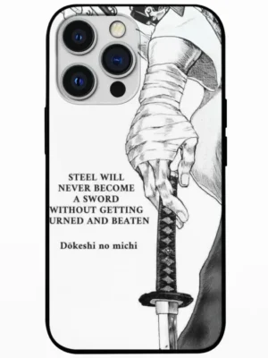 Where Flames Shape Destiny Mobile Back Cover