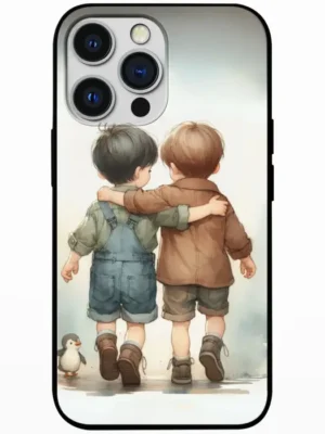 Tiny Steps, Big Friendship Mobile Back Cover