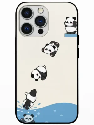 Tiny Panda Adventures Mobile Back Cover
