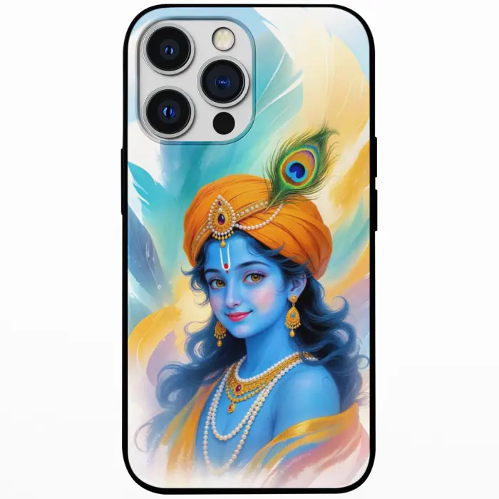 Eternal Innocence of Krishna Mobile Back Cover