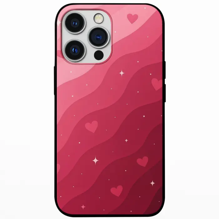 Waves of Love Mobile Back Cover