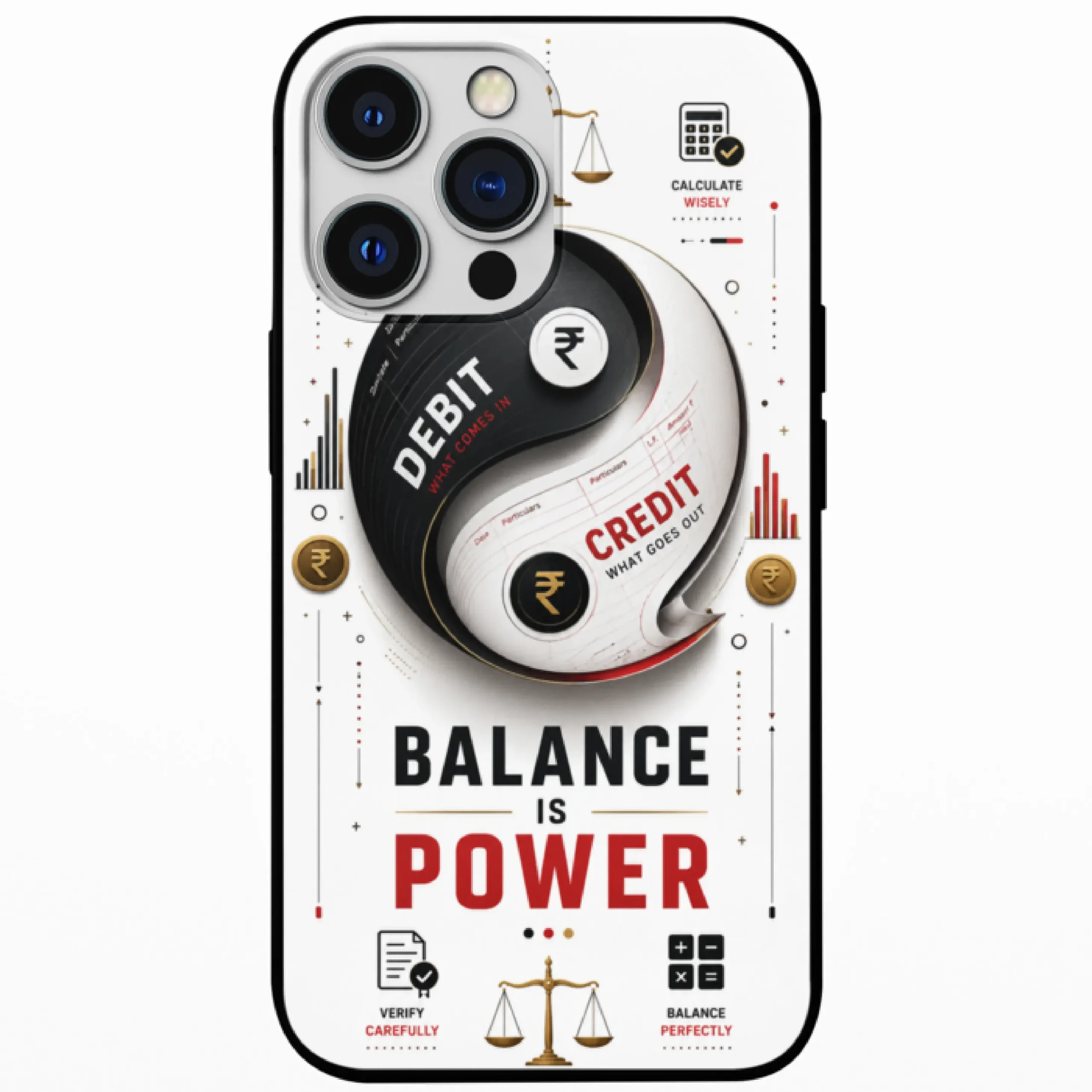 THE POWER OF DOUBLE ENTRY Mobile Back Cover